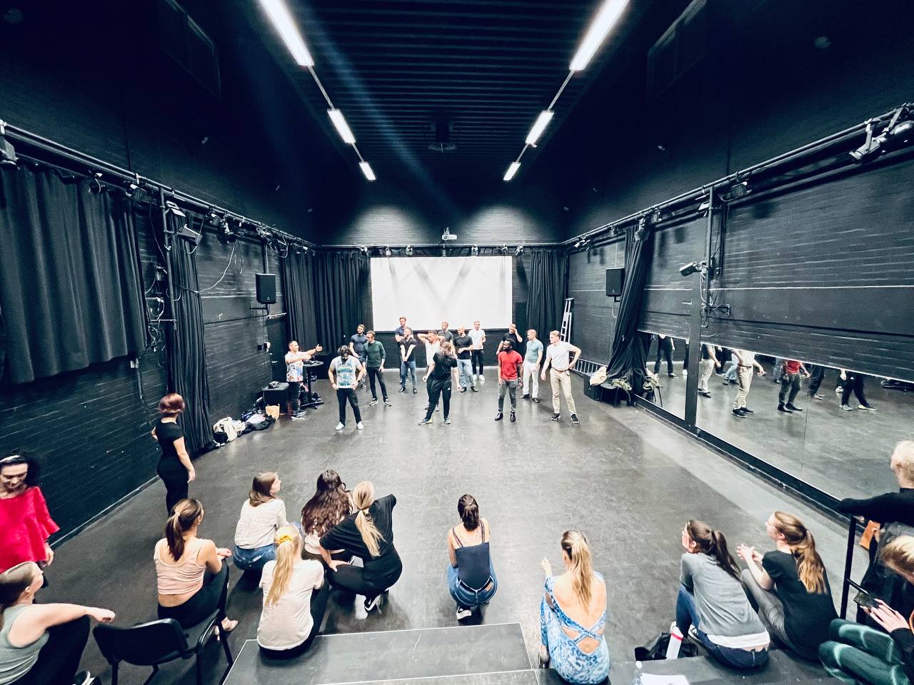 Men styling workshop med Hany från förra årets Bachata Bootcamp i Umeå